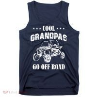 Cool Grandpas Go Off Road UTV ATV 4 Wheeler Off Road Riding Tank Top thumb 0
