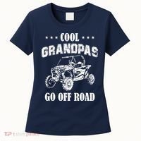 Cool Grandpas Go Off Road UTV ATV 4 Wheeler Off Road Riding Women's T-Shirt thumb 0