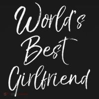 Cute Girlfriend Gift Fromfriend World's Best Girlfriend Women's Hoodie thumb 2