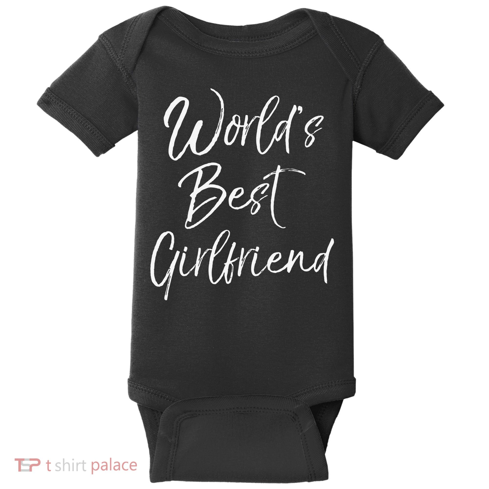 Cute Girlfriend Gift Fromfriend World's Best Girlfriend Baby Bodysuit