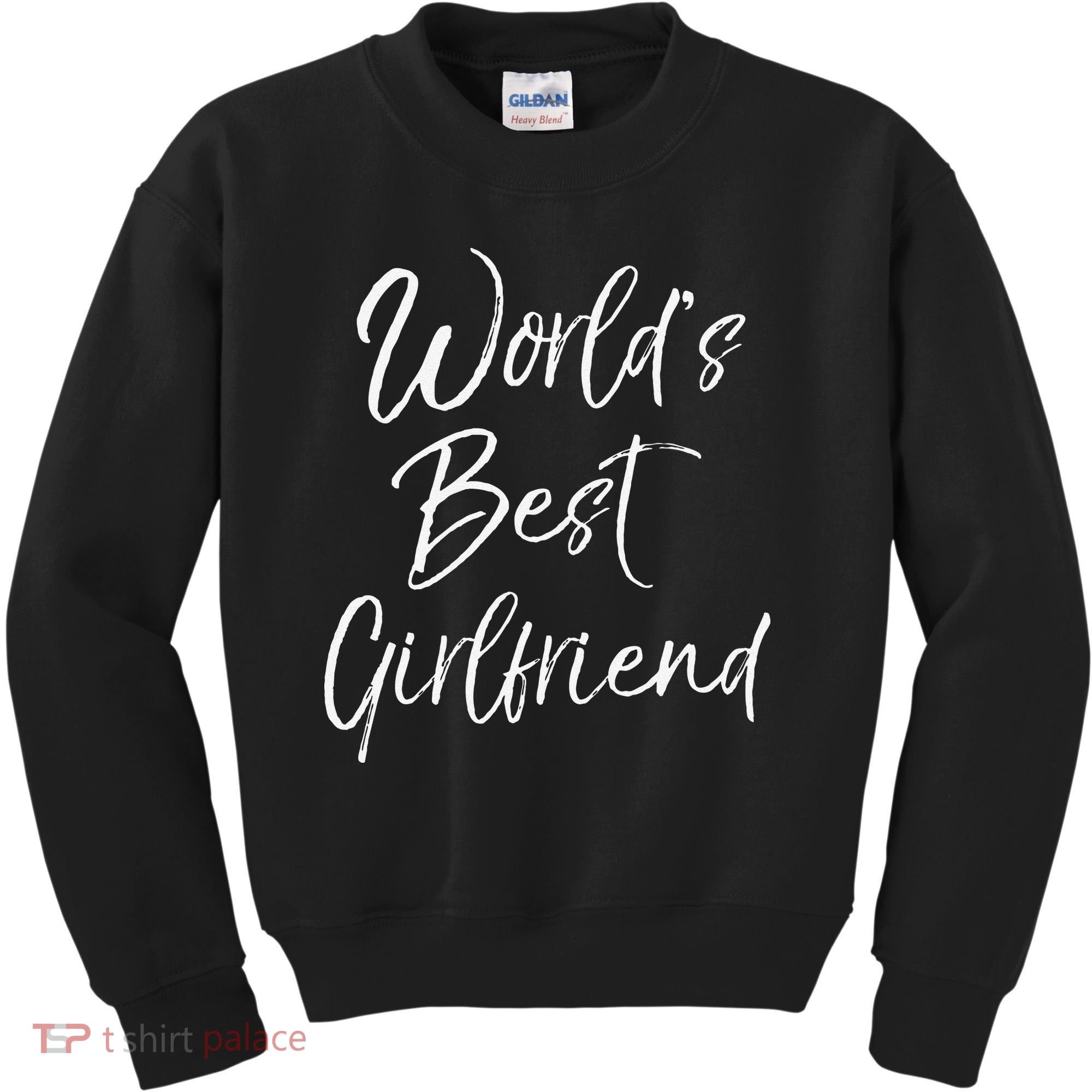 Cute Girlfriend Gift Fromfriend World's Best Girlfriend Kids Sweatshirt
