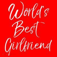 Cute Girlfriend Gift Fromfriend World's Best Girlfriend Santa Hat thumb 1