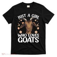 Cool Goat Girl Goat Whisperer Farm Animal Farmer T-Shirt thumb 0