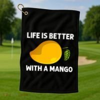 Cool Go Gos Fruit Lover Goes Plant Cute Gift Golf Towel thumb 1