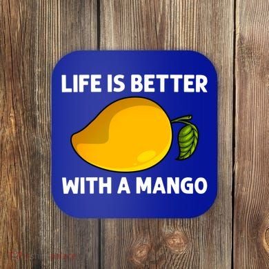 Cool Go Gos Fruit Lover Goes Plant Cute Gift Coaster