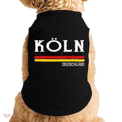 Cologne Germany Gift Koln Souvenir Doggie Tank