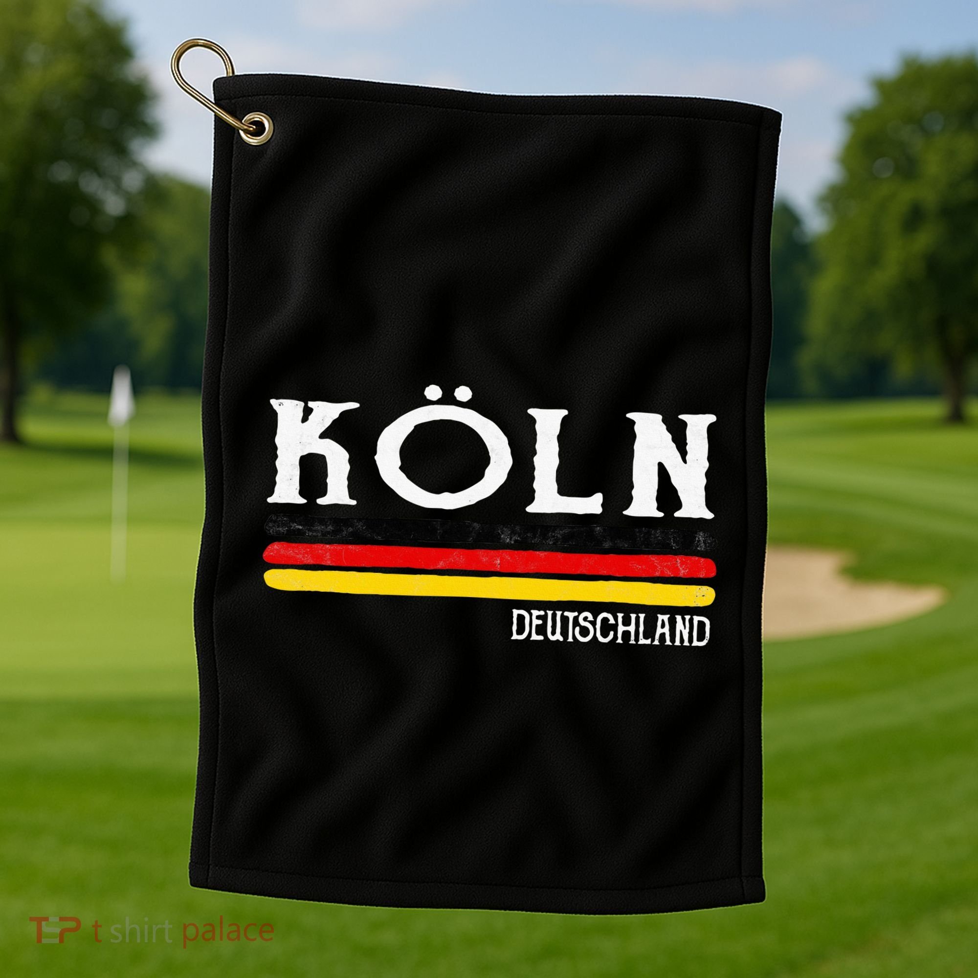 Cologne Germany Gift Koln Souvenir Golf Towel