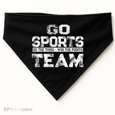 Cool Gift Go Sports Do The Thing Win The Points Team Gift USA-Made Doggie Bandana
