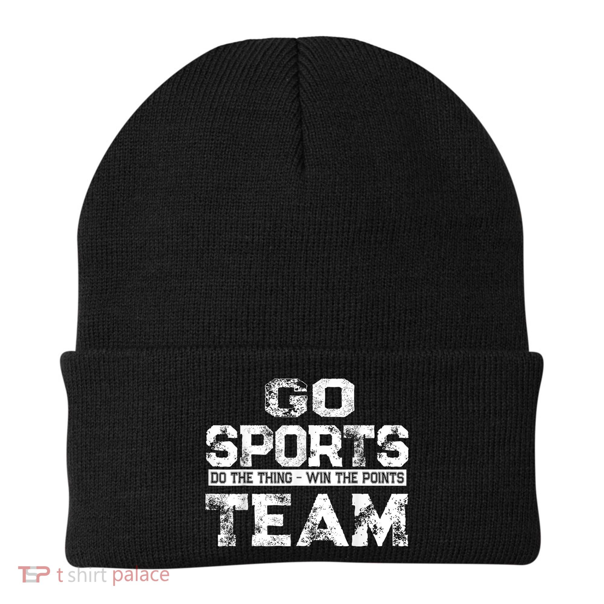 Cool Gift Go Sports Do The Thing Win The Points Team Gift Beanie