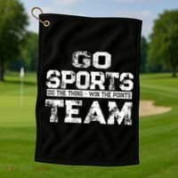 Cool Gift Go Sports Do The Thing Win The Points Team Gift Golf Towel thumb 1