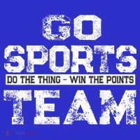 Cool Gift Go Sports Do The Thing Win The Points Team Gift Long Sleeve Shirt thumb 2