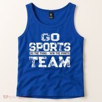 Cool Gift Go Sports Do The Thing Win The Points Team Gift Tank Top thumb 2
