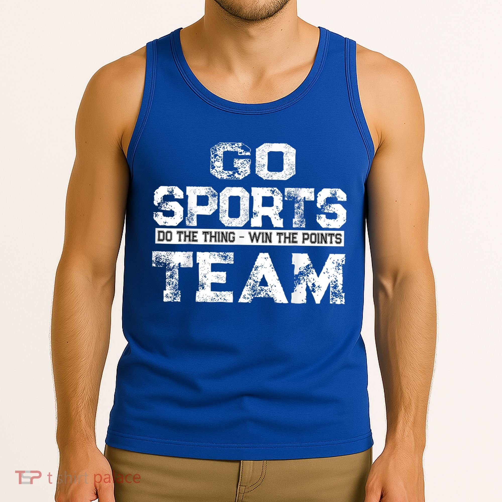 Cool Gift Go Sports Do The Thing Win The Points Team Gift Tank Top