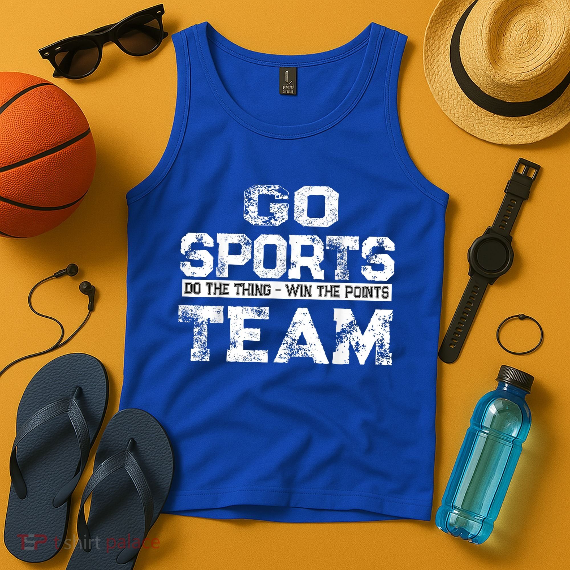 Cool Gift Go Sports Do The Thing Win The Points Team Gift Tank Top