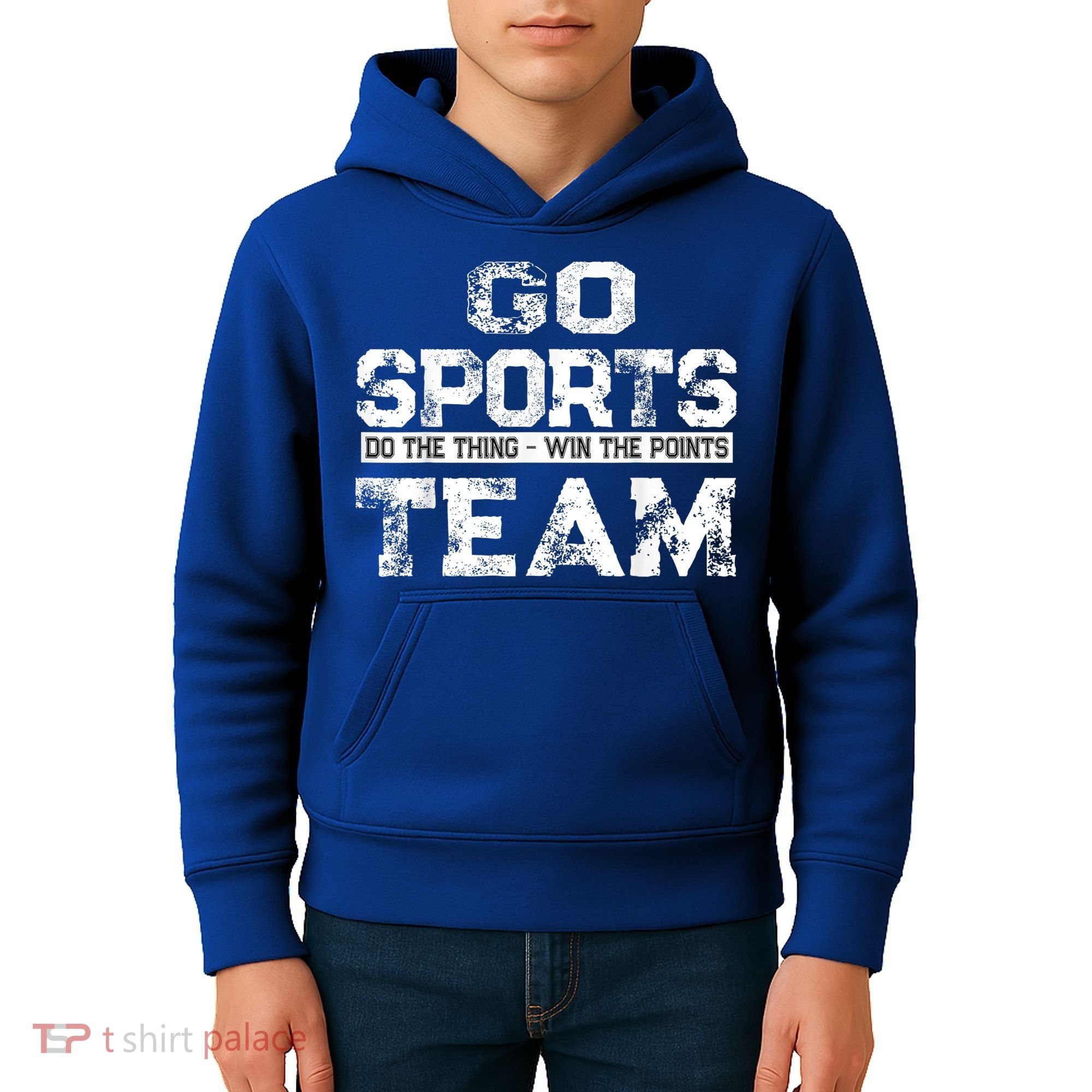 Cool Gift Go Sports Do The Thing Win The Points Team Gift Kids Hoodie