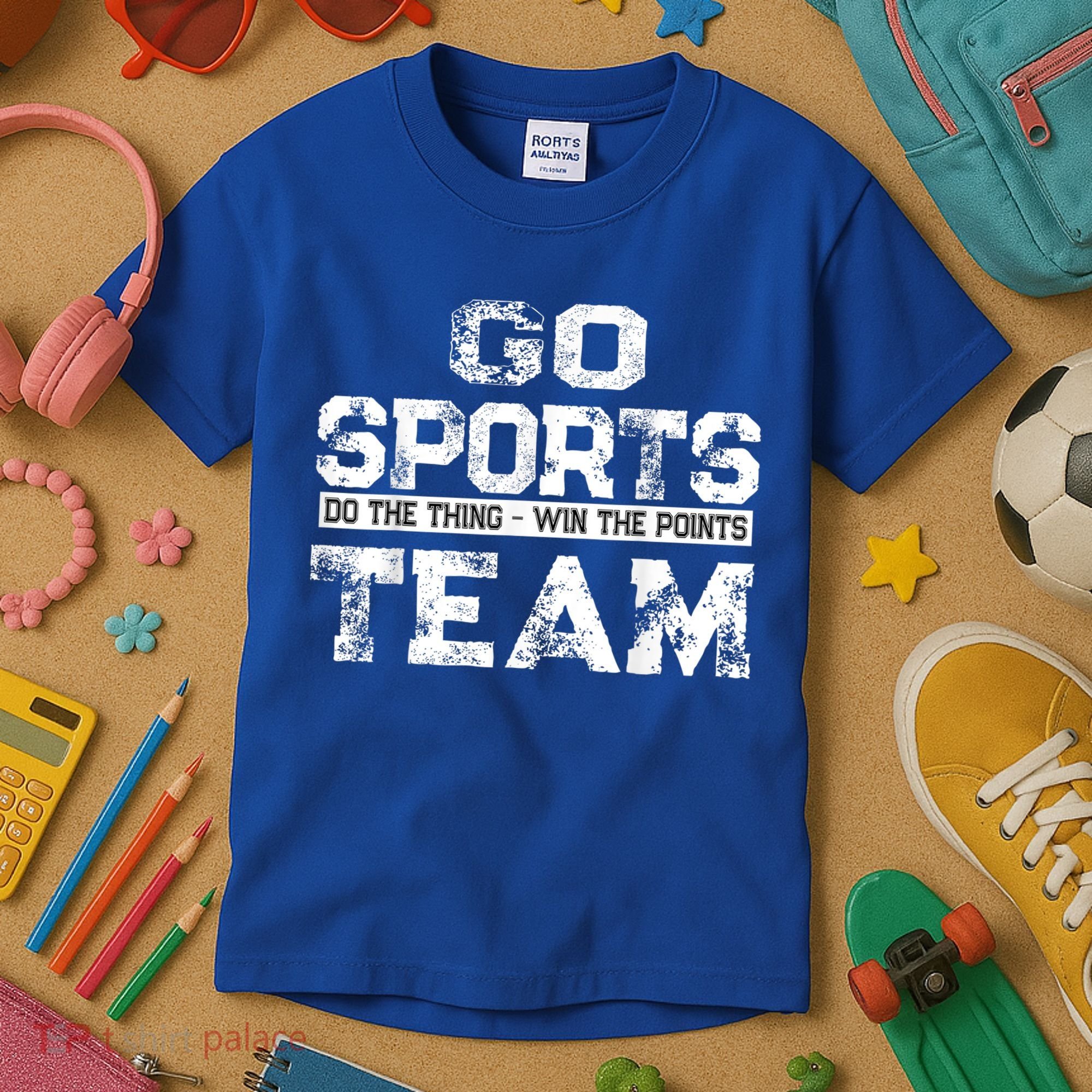 Cool Gift Go Sports Do The Thing Win The Points Team Gift Kids T-Shirt