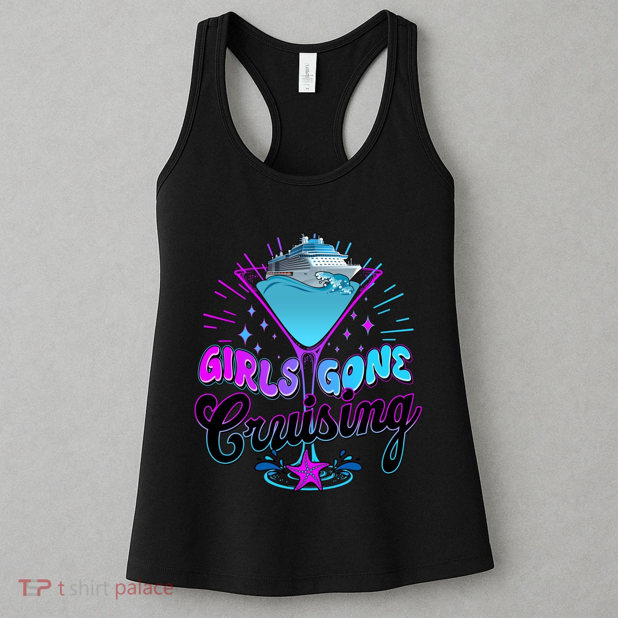 Cute Girl Gone Cruising Girl Trip Women's Tank Top