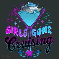 Cute Girl Gone Cruising Girl Trip Coaster thumb 2