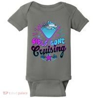 Cute Girl Gone Cruising Girl Trip Baby Bodysuit thumb 0