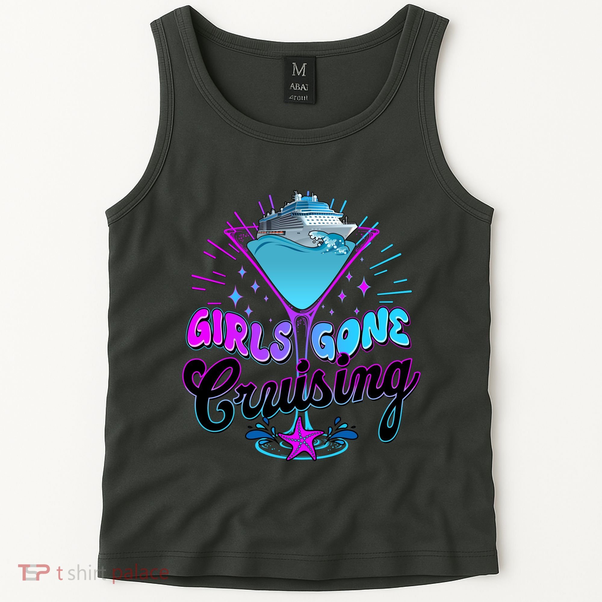 Cute Girl Gone Cruising Girl Trip Tank Top