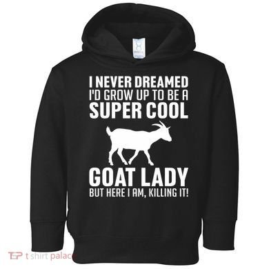 Cool Goats Goat Whisperer Pygmy Goat Animal Toddler Hoodie