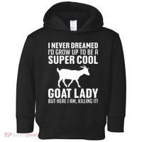 Cool Goats Goat Whisperer Pygmy Goat Animal Toddler Hoodie thumb 0