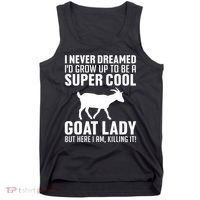 Cool Goats Goat Whisperer Pygmy Goat Animal Tank Top thumb 0