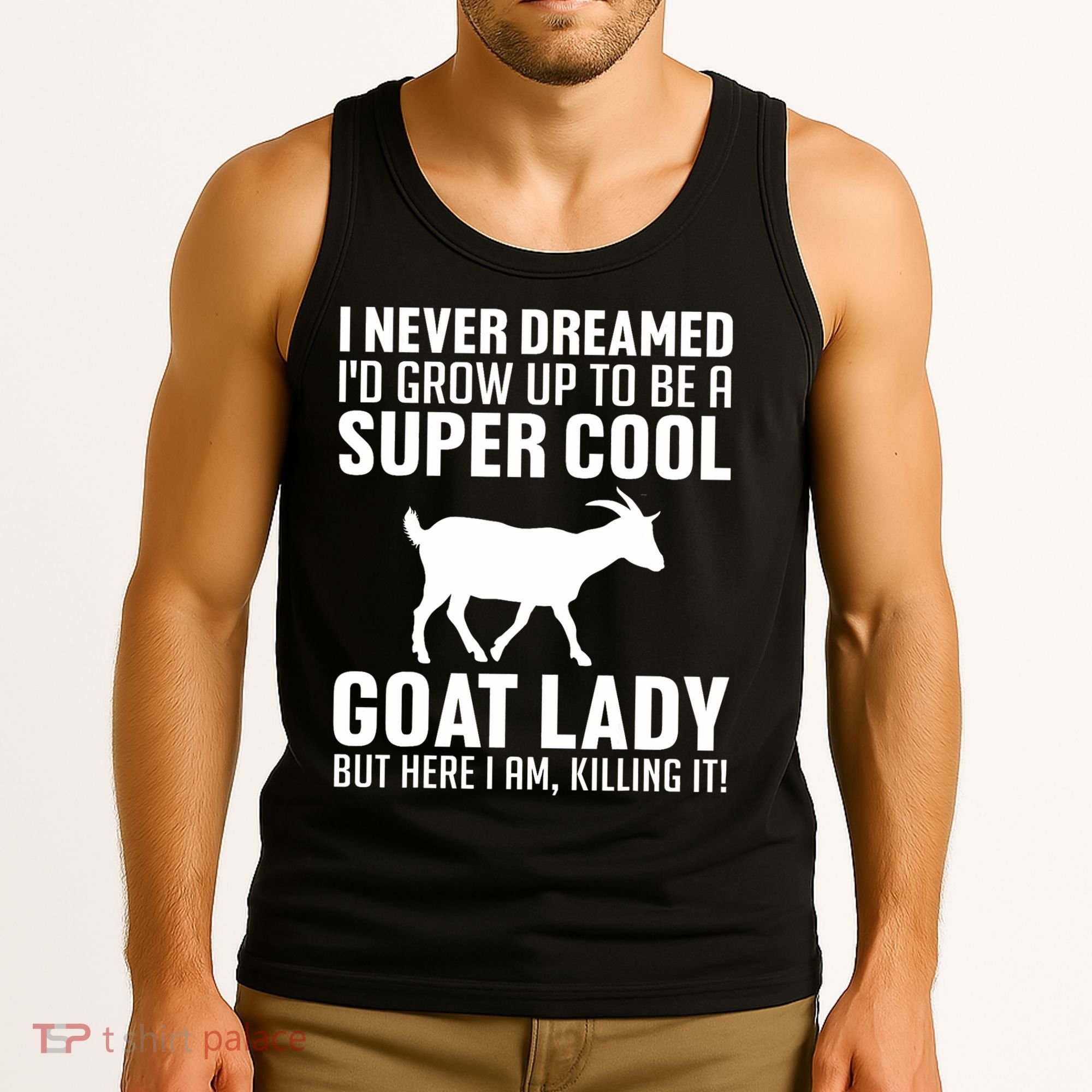 Cool Goats Goat Whisperer Pygmy Goat Animal Tank Top