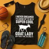 Cool Goats Goat Whisperer Pygmy Goat Animal Tank Top thumb 4
