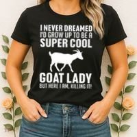 Cool Goats Goat Whisperer Pygmy Goat Animal Women's T-Shirt thumb 2