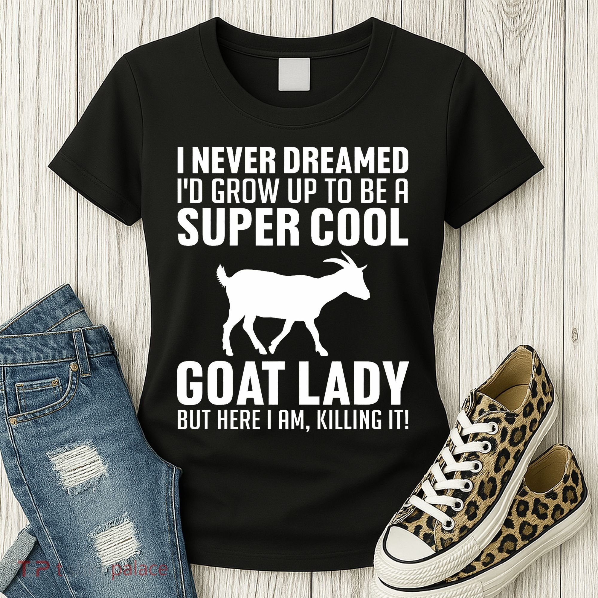 Cool Goats Goat Whisperer Pygmy Goat Animal Women's T-Shirt