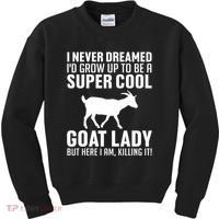 Cool Goats Goat Whisperer Pygmy Goat Animal Kids Sweatshirt thumb 0
