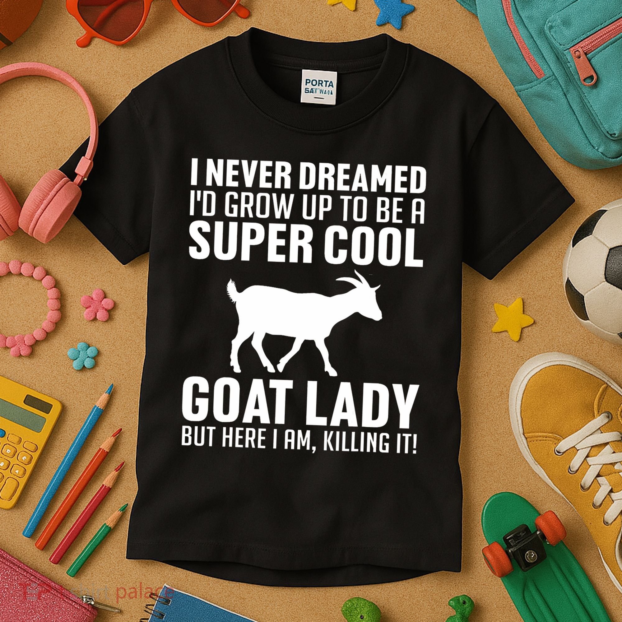 Cool Goats Goat Whisperer Pygmy Goat Animal Kids T-Shirt