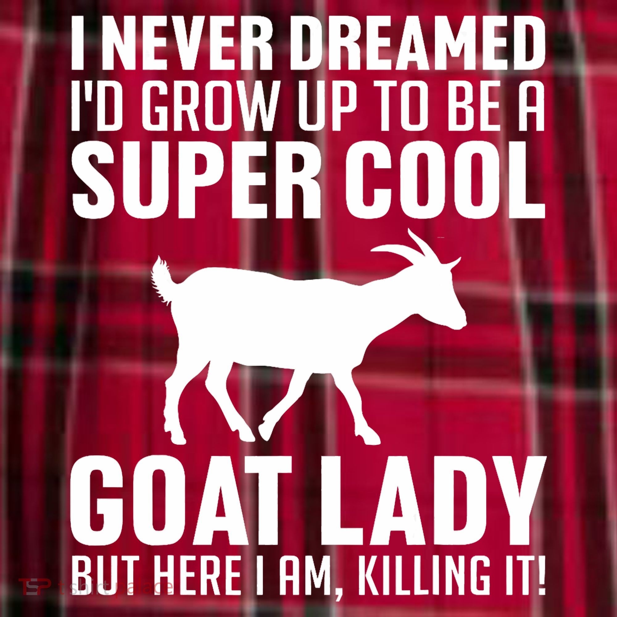 Cool Goats Goat Whisperer Pygmy Goat Animal Women's Flannel Plaid Pajama Pants