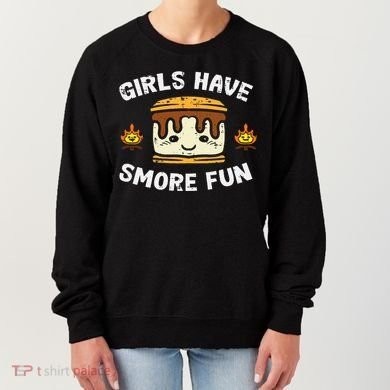 Camping Girl Have Smore Fun Camper Women's Sweatshirt