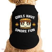 Camping Girl Have Smore Fun Camper Doggie Tank thumb 0