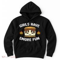 Camping Girl Have Smore Fun Camper Hoodie thumb 0