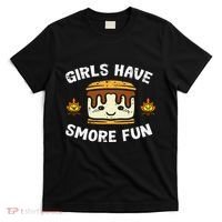 Camping Girl Have Smore Fun Camper T-Shirt thumb 0