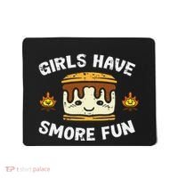 Camping Girl Have Smore Fun Camper Mousepad thumb 0