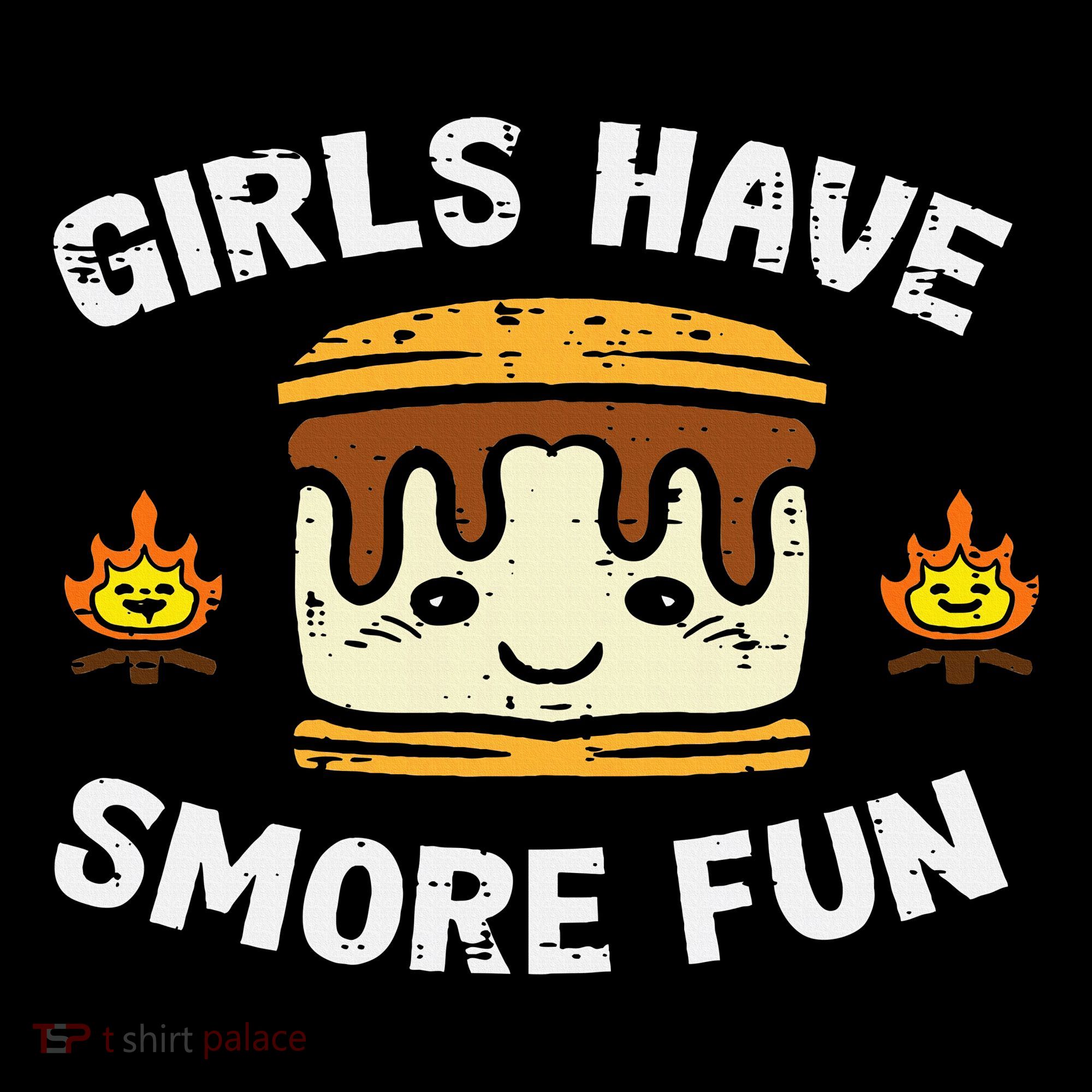 Camping Girl Have Smore Fun Camper Toddler Hoodie