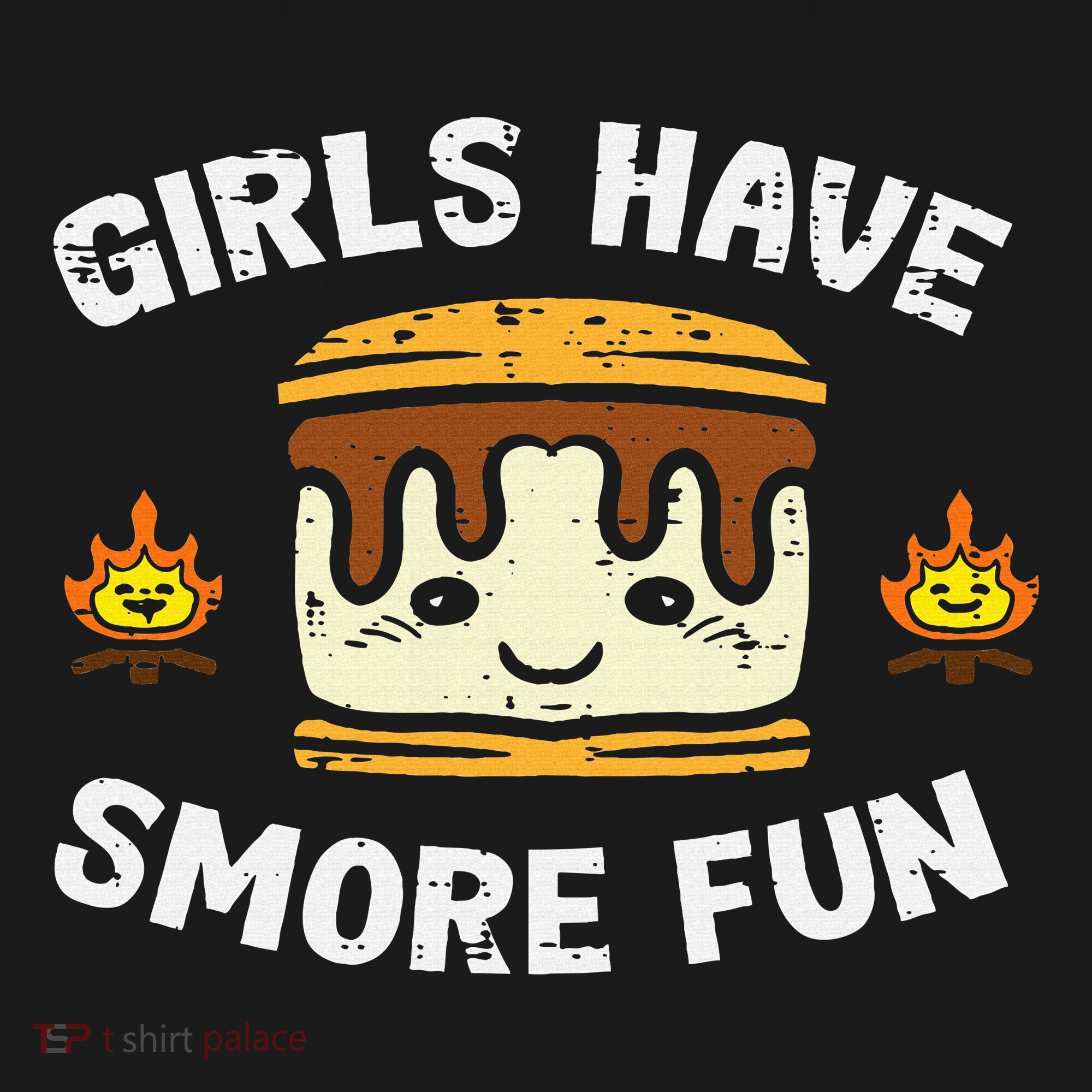 Camping Girl Have Smore Fun Camper Kids Hoodie