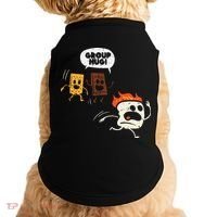 Camping Group Hug Smores Funny Marshmallow Doggie Tank thumb 0