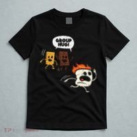 Camping Group Hug Smores Funny Marshmallow T-Shirt thumb 5