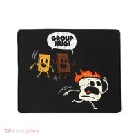 Camping Group Hug Smores Funny Marshmallow Mousepad thumb 0