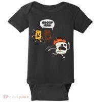 Camping Group Hug Smores Funny Marshmallow Baby Bodysuit thumb 0