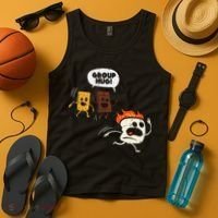 Camping Group Hug Smores Funny Marshmallow Tank Top thumb 4