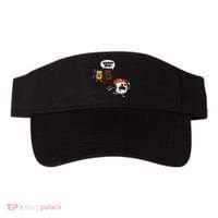 Camping Group Hug Smores Funny Marshmallow Visor thumb 0