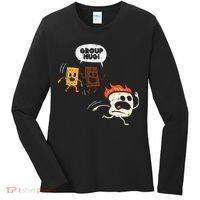 Camping Group Hug Smores Funny Marshmallow Women's Long Sleeve Shirt thumb 0
