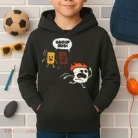 Camping Group Hug Smores Funny Marshmallow Kids Hoodie thumb 2