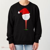 Christmas Golf Holiday Hole In One Classic Women's Sweatshirt thumb 0